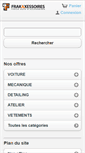 Mobile Screenshot of frakaxessoires.ch